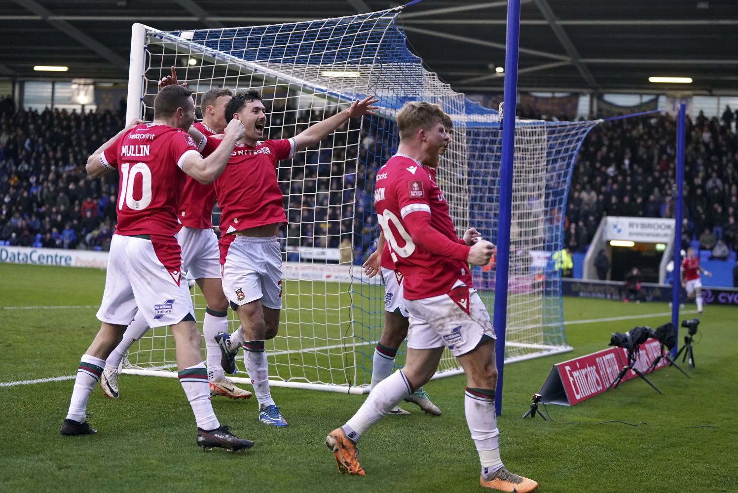 Wrexham’s Hollywood owners revel in the team’s latest big win in FA Cup