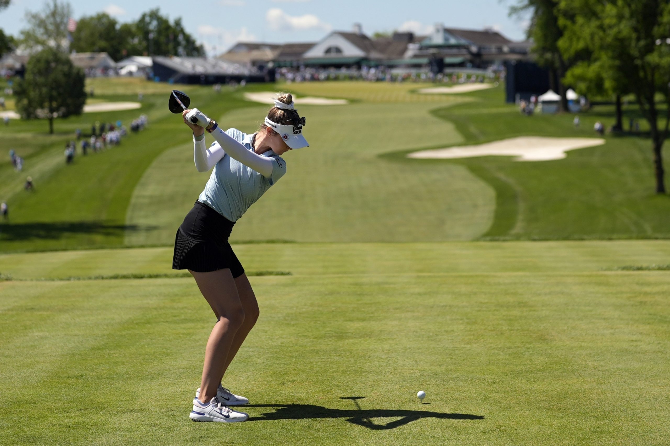 What adjustments did Nelly Korda make during the tournament?