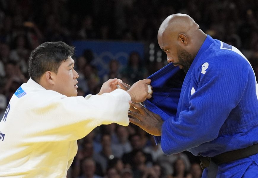 French judo icon Teddy Riner wins his 3rd individual Olympic gold in ...