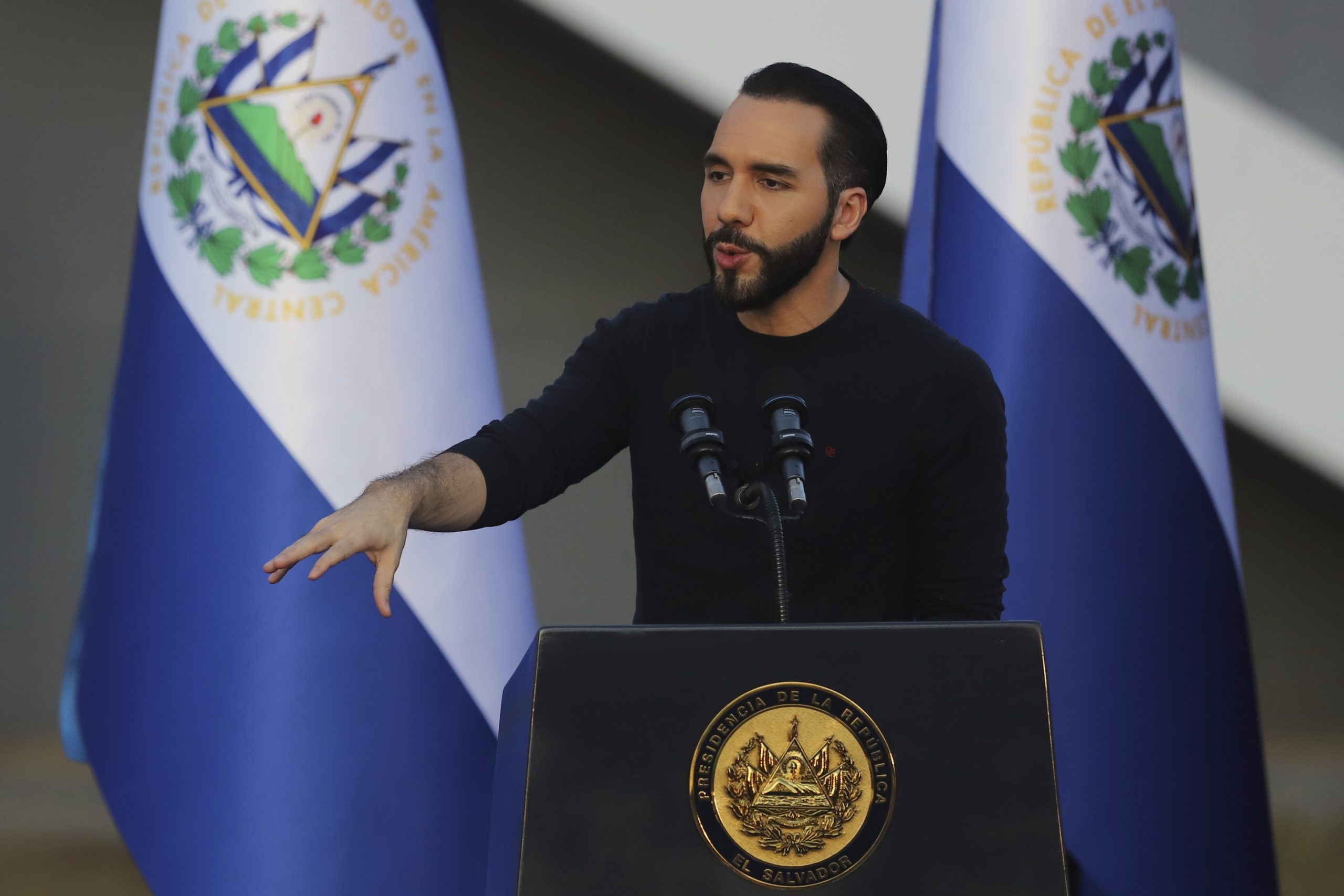 El Salvador President Nayib Bukele says security sustainable without a