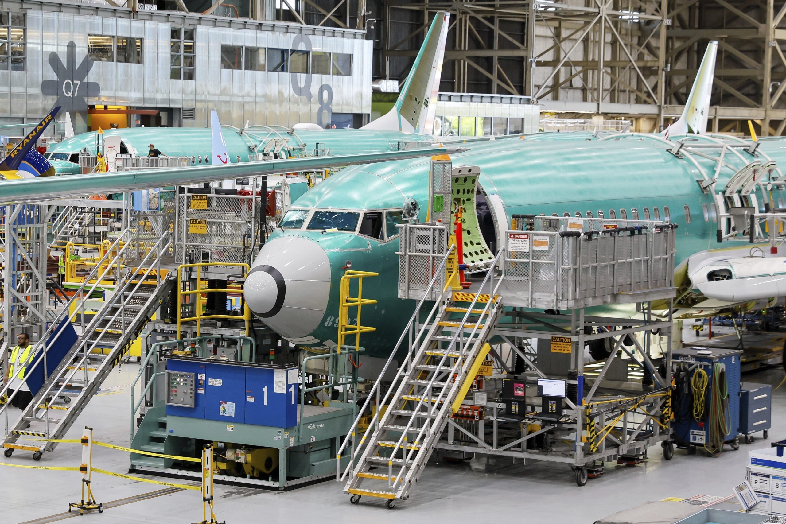 A strike by Boeing factory workers shows no signs of ending after its ...