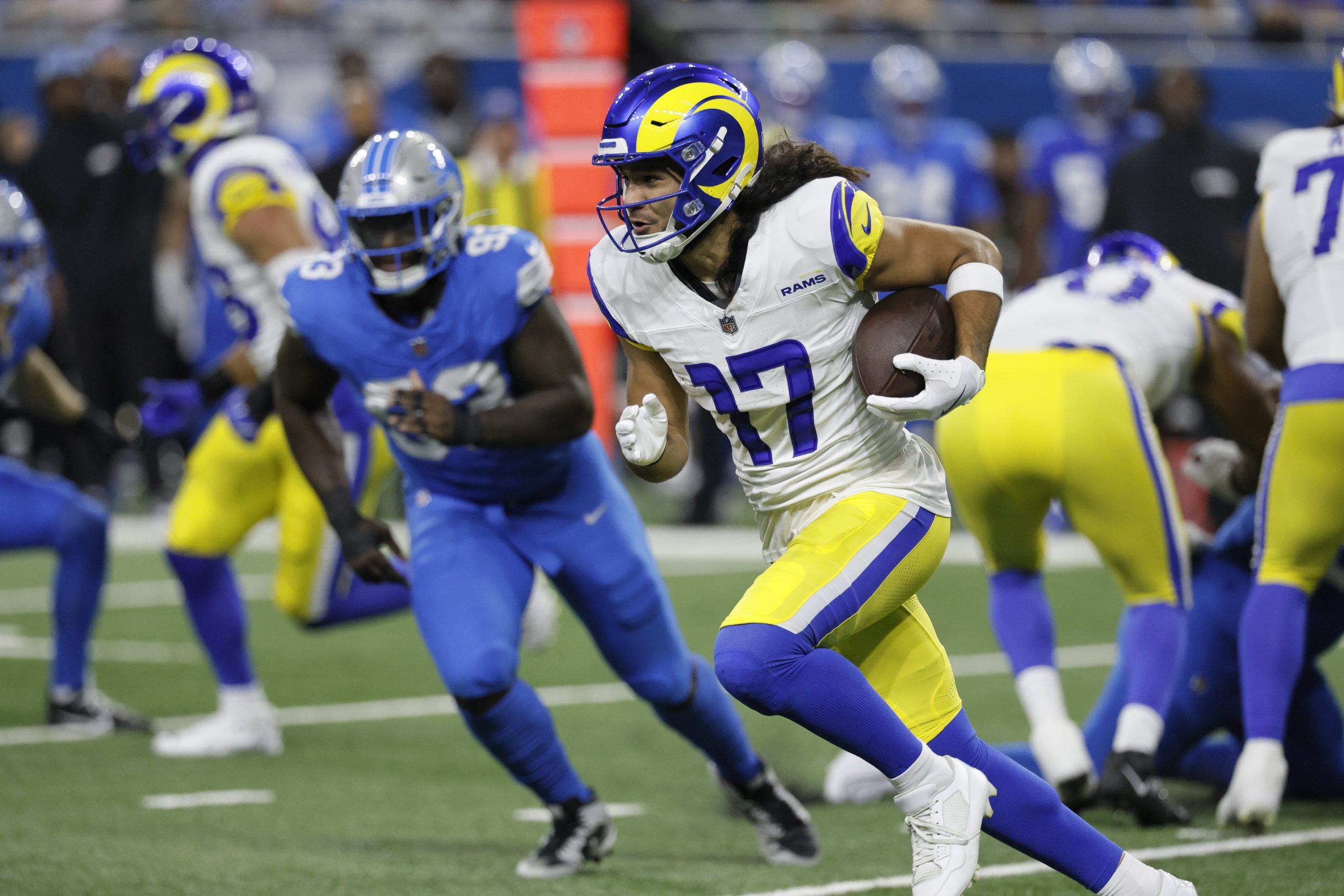 Rams receiver Puka Nacua designated for return to practice following ...