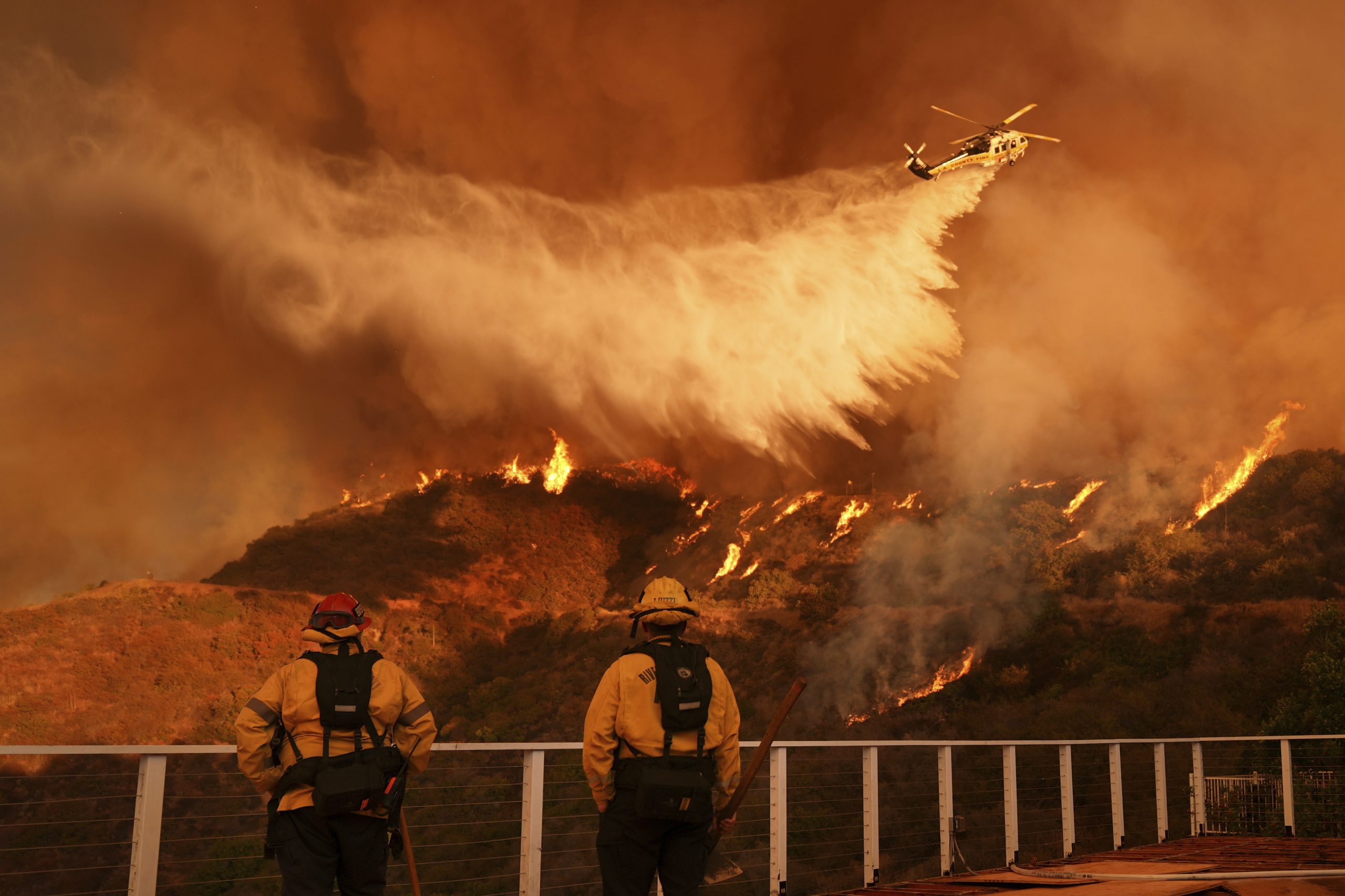 Los Angeles wildfires death toll rises as crews fight heavy winds to ...