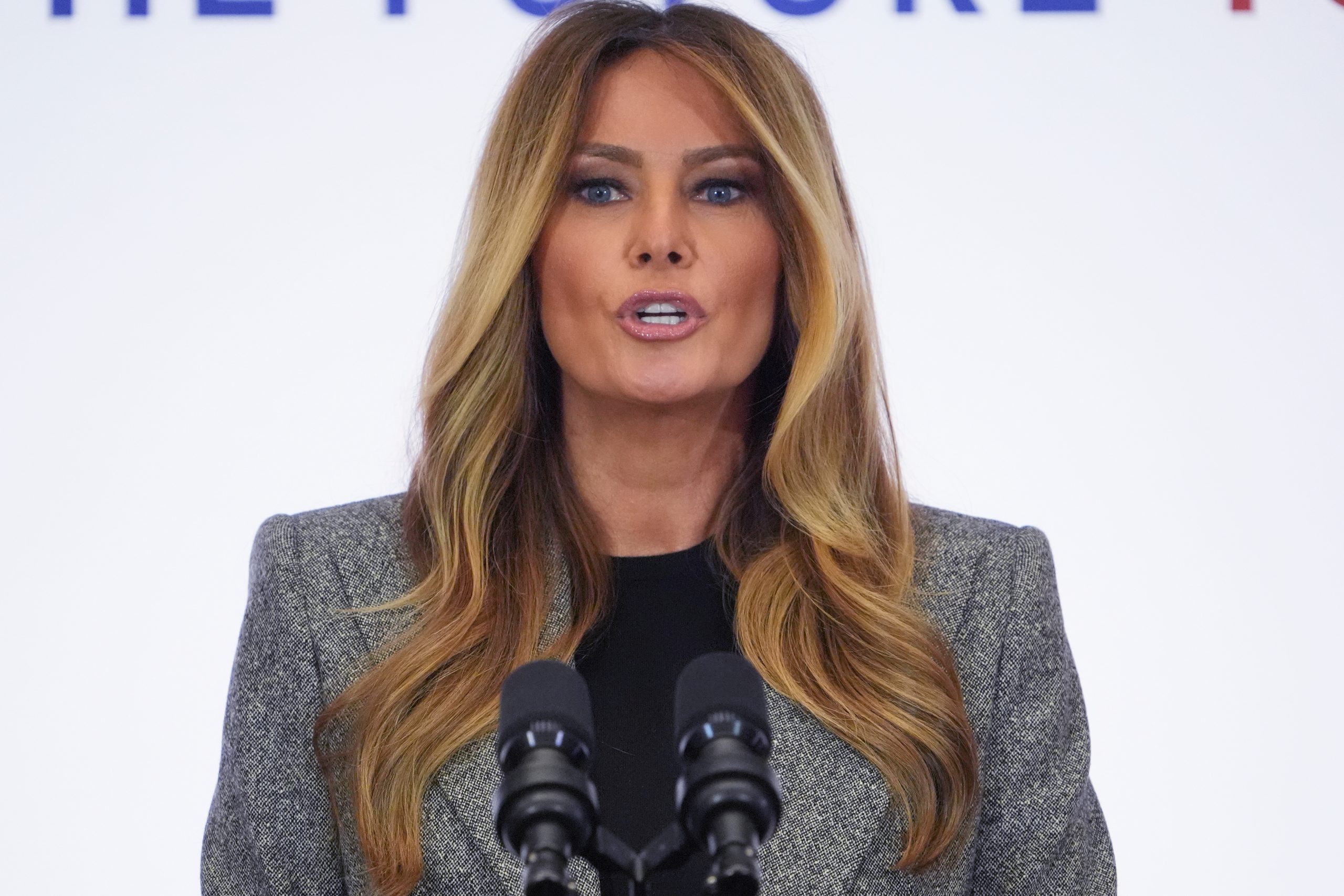 Melania Trump hosts world counterparts and tech reps to discuss ...
