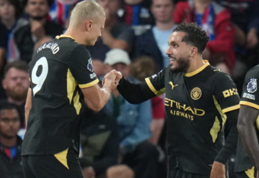 Haaland and Cherki fire impressive Man City to victory at Palace